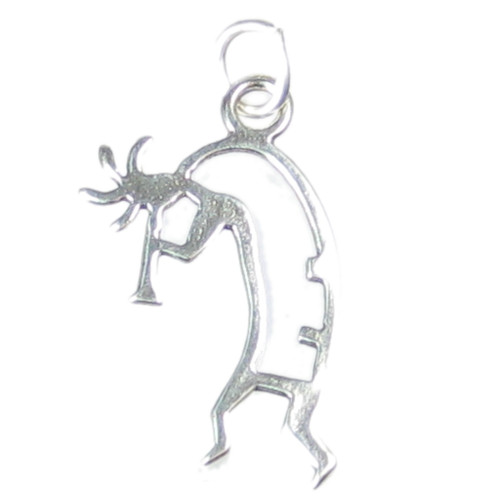 Kokopelli sterling silver charm .925 Myth Native American charms