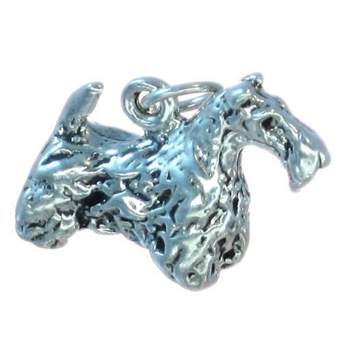 Scottish Terrier dog sterling silver charm .925 x1 terriers dogs charms