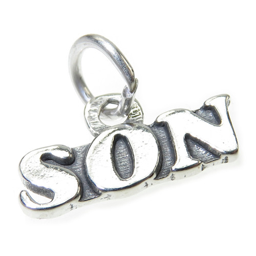 Son sterling silver charm .925 x 1 Sons Family charms