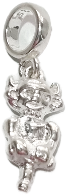 Lincoln Imp sterling silver Bead charm .925 x 1 Gargoyle Lincolnshire charms