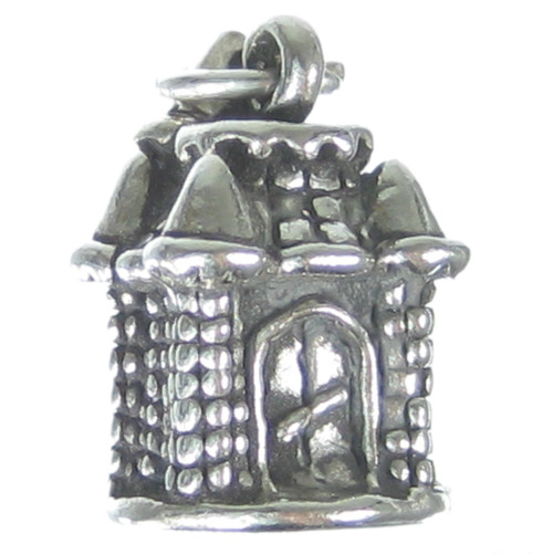 Castle sterling silver charm .925 Castles charms Princess - Dracula