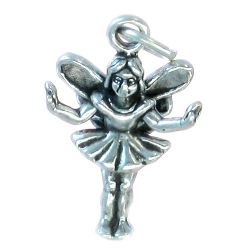 Fairy sterling silver charm .925 x 1 Fairies fairys charms pendants