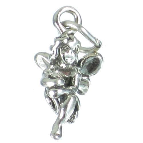 Fairy sterling silver charm .925 x 1 Fairys Fairies charms