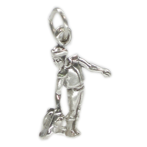 Matador sterling silver charm .925 x 1 Spanish Bull fighting charms