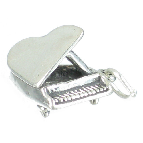 Grand Piano sterling silver charm .925 Grands Pianos charms