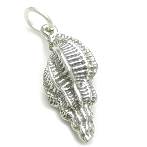 Sea shell sterling silver charm .925 x1 Seashell Shells charms