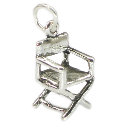 Folding chair sterling silver charm .925 NON folding Director