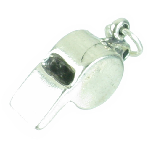 Whistle sterling silver charm .925 NON working Whistles charms