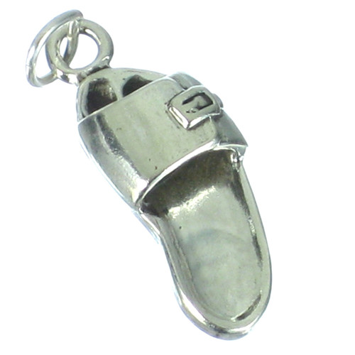Sandal sterling silver charm .925 x 1 Shoes Sandals Footware charms