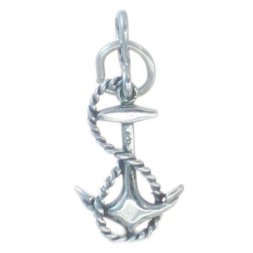 Anchor sterling silver charm pendant .925 Anchors Boating charms