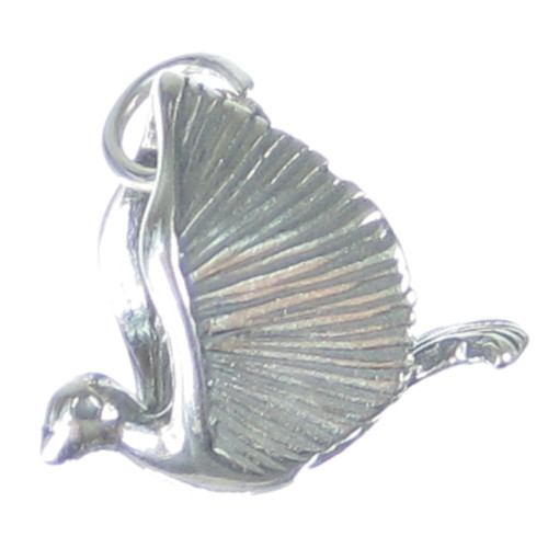 Dove sterling silver charm .925 x 1 Doves Bird Birds charms