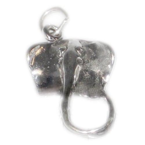 Manta Ray sterling silver charm .925 x 1 Mantas Rays charms