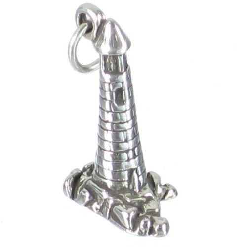 Lighthouse sterling silver charm .925 x1 Light House Lighthouses charms