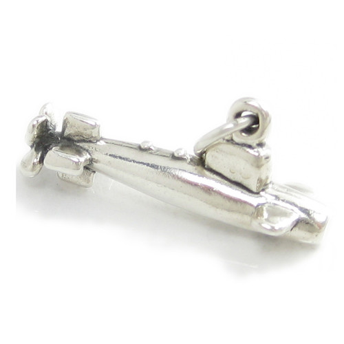 Submarine sterling silver charm .925 x 1 Submarines charms