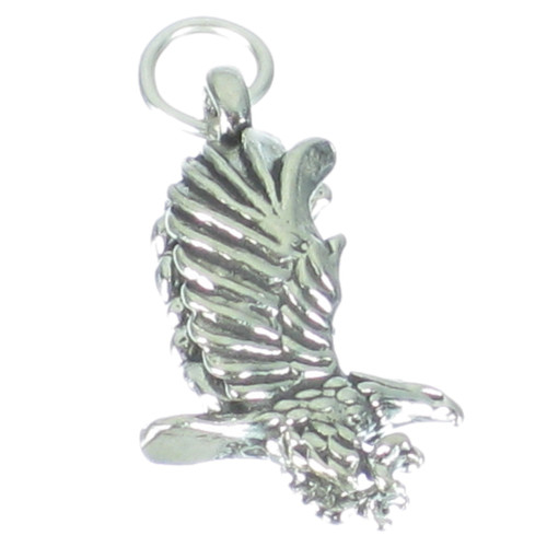 Eagle bird sterling silver charm .925 x 1 Eagles Birds charms