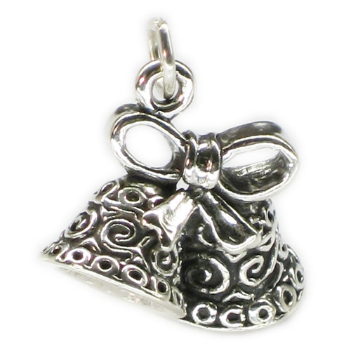 Wedding Bells sterling silver charm .925 x 1 Weddings Marriage charms