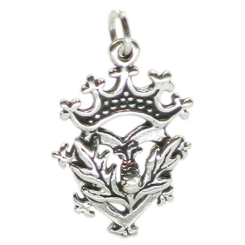 Celtic style sterling silver charm .925 x 1 Celt Celts charms
