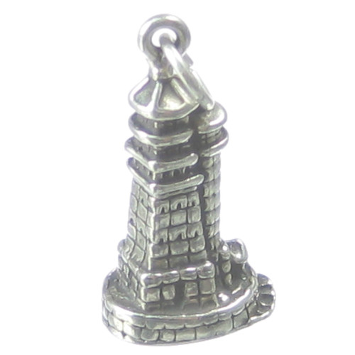 Lighthouse sterling silver charm .925 x1 Light House Lighthouses charms A1