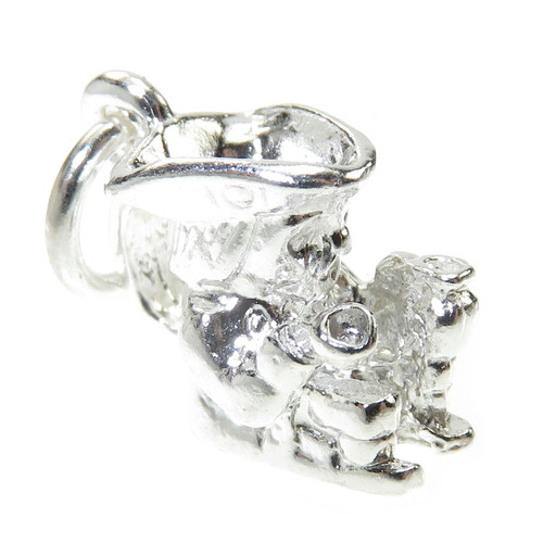 Toby Jug sterling silver charm .925 x 1 Drinking charms