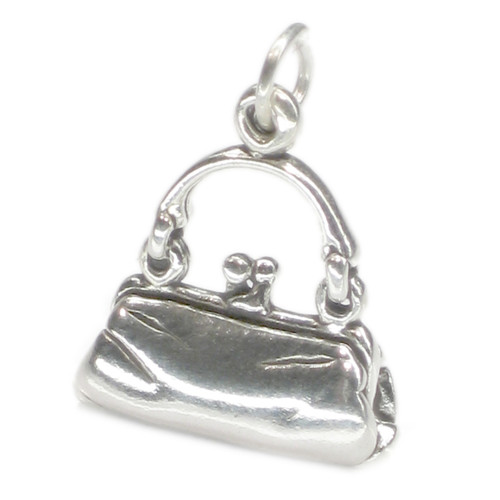 Handbag Purse sterling silver charm .925 x 1 Bags and Purses charms