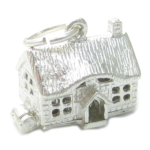 Opening Cottage sterling silver charm .925 x 1 Cottages charms