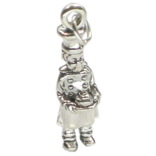 Chef sterling silver charm .925 Nursery rhyme charms