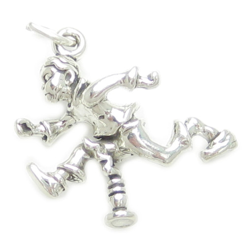 Jack Be Nimble sterling silver charm .925 x 1 Nursery rhyme charms