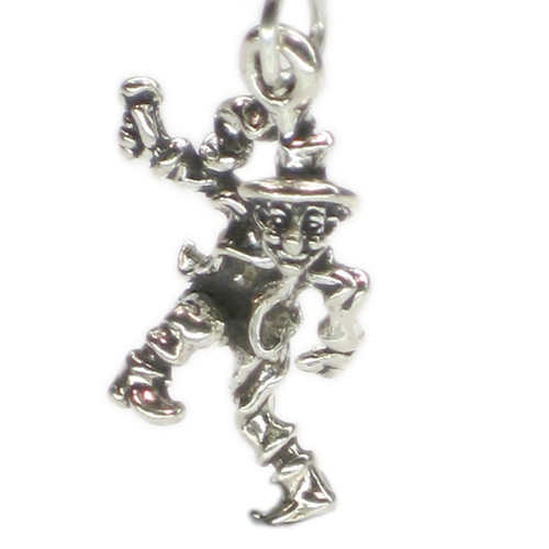 Crooked Man sterling silver charm .925 x 1 Nursery rhyme charms
