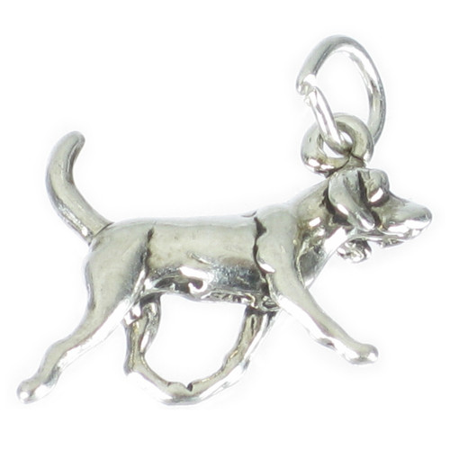 American Fox Hound sterling silver dog charm .925 x1 Hounds Dogs charms