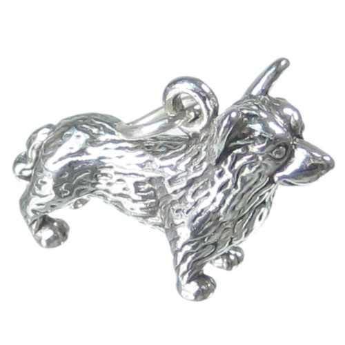 Corgi sterling silver dog charm .925 x 1 Corgis Royal Queen Queens Dogs
