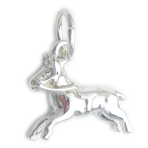 Horse small sterling silver charm .925 x 1 Horses charms