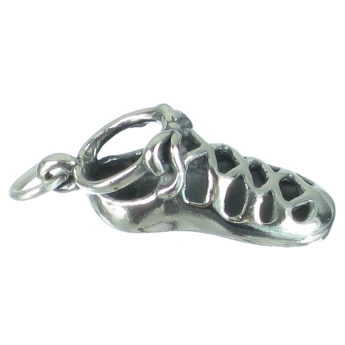 Irish Soft Shoe sterling silver charm .925 x 1 Ireland Dancing Shoes