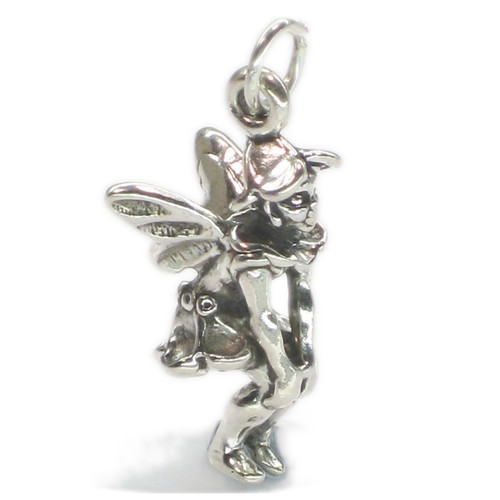 Fairy sterling silver charm .925 x 1 faires charms pendants