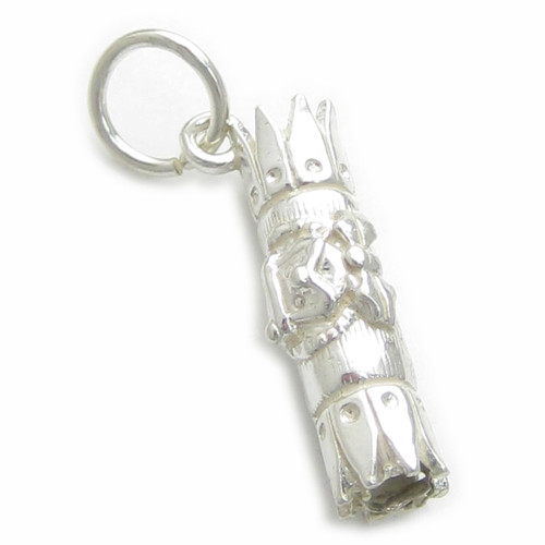 Christmas Cracker sterling silver charm .925 x 1 Xmas Crackers charms