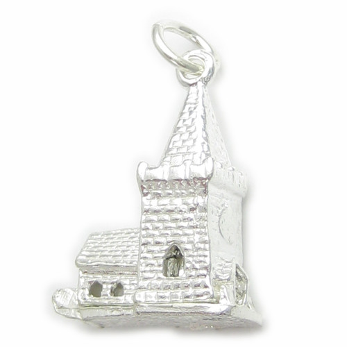 Opening Church sterling silver charm .925 x 1 Churches charms