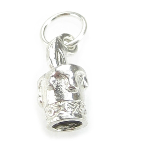 Candle TINY sterling silver charm .925 Candles charms