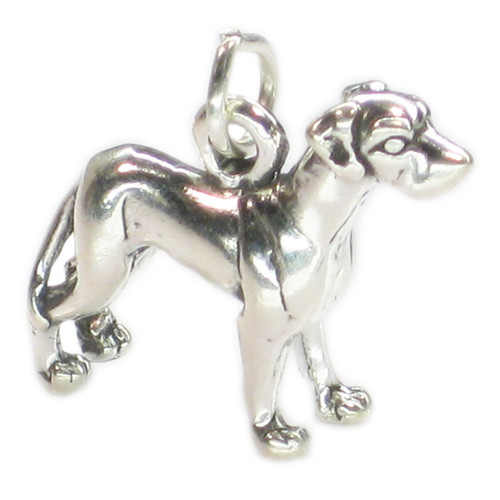 Great Dane Dog sterling silver charm .925 Danes Dogs charms