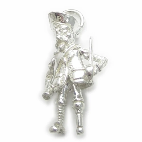 Pirate sterling silver charm .925 Pirates charms F