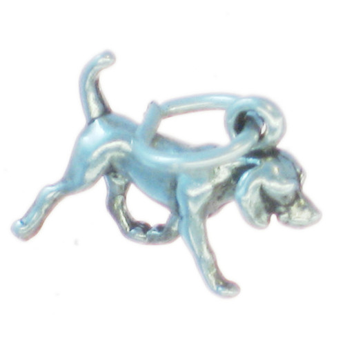 American Fox Hound sterling silver dog charm .925 Hounds Dogs charms