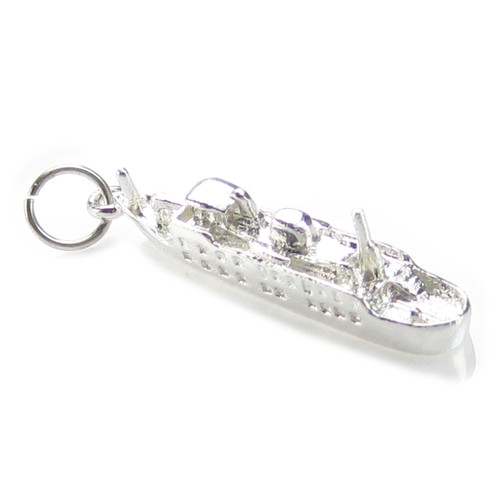Car Ferry sterling silver charm .925 x 1 Ferries and Holidays charms