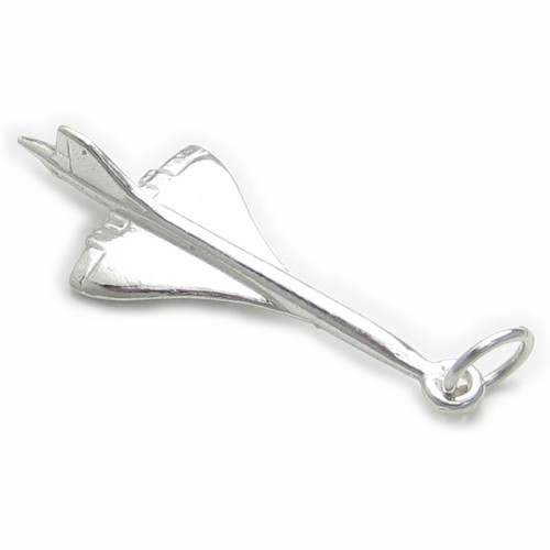 Concorde Plane sterling silver charm .925 x 1 Jet Planes charms