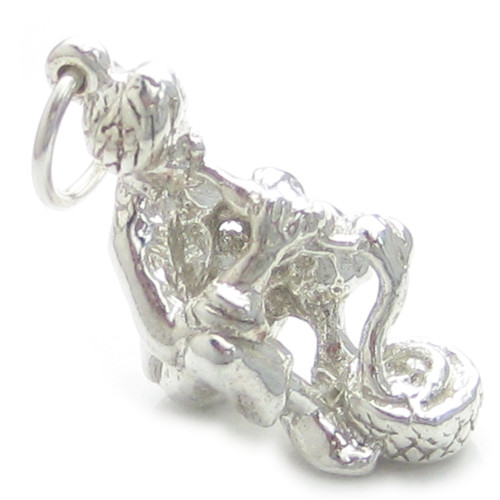 Snake charmer sterling silver charm .925 x 1 Snakes charmers charms