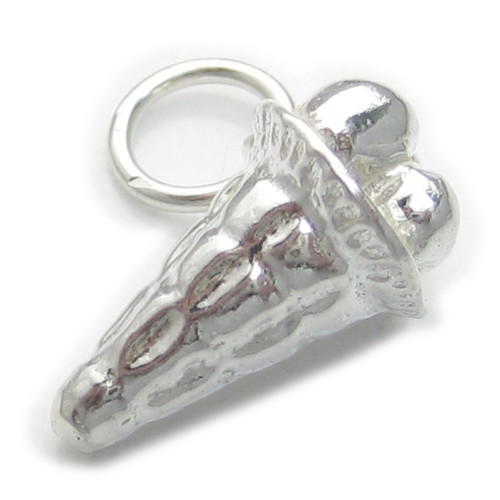Ice Cream sterling silver charm .925 x 1 Ices charms A