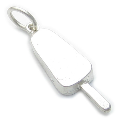 Ice Lolly - Ice Cream sterling silver charm .925 x 1 Icecream charms