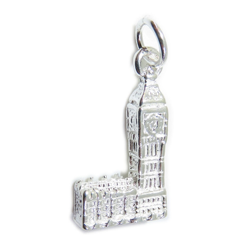 Big Ben sterling silver charm .925 London Elizabeth Tower silver charms R