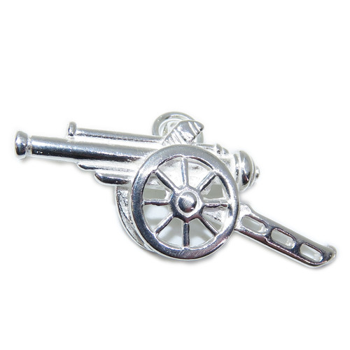 Cannon sterling silver charm .925 x 1 Big Guns & Cannons charms K