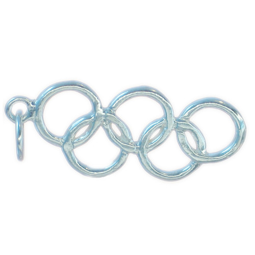 Sport Competition Rings sterling silver charm .925 x 1 s Games Ring charms