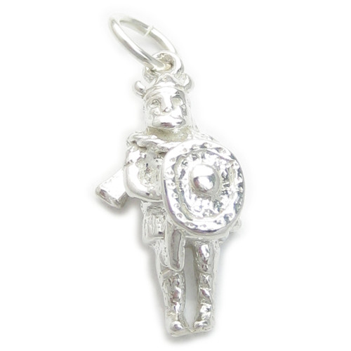 Viking Warrior sterling silver charm .925 x 1 Vikings charms