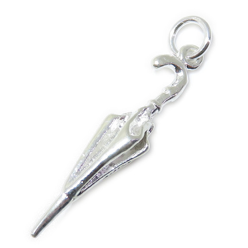 Umbrella sterling silver charm .925 x 1 Umbrellas and Parasol charms A1