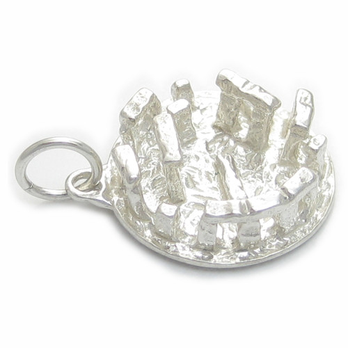 Stone Henge sterling silver charm .925 x 1 Stonehenge charms England A1